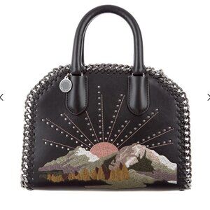 Stella McCartney Falabella Nashville Box Mini Bag Black Mountain View